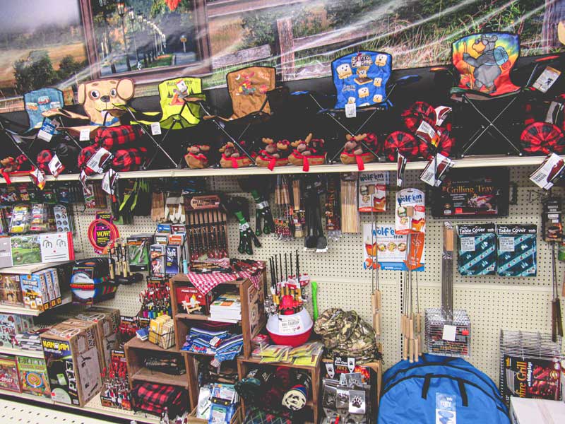 Image slideshow of things for camping